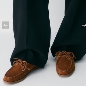 Sperry x Aritzia AO Boat Shoe Suede Leather